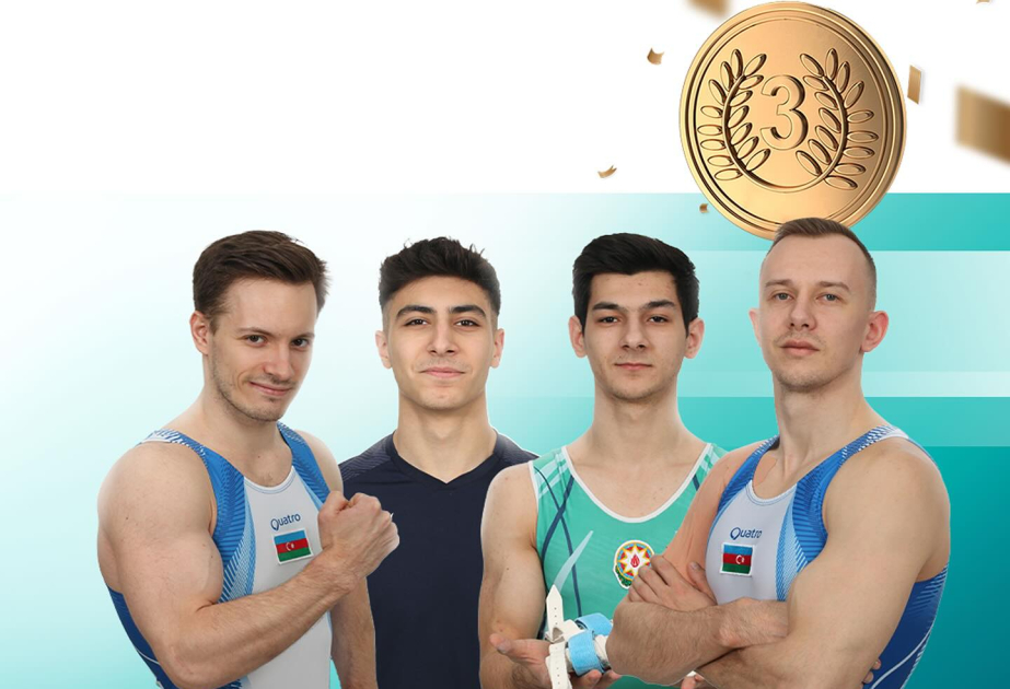 İdman gimnastlarımız Daşkənddə bürünc medal qazandılar